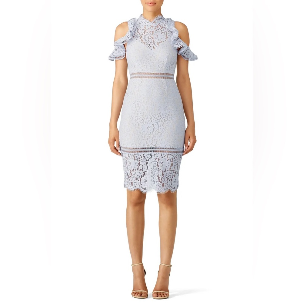 Keepsake Blue Lace Dress
